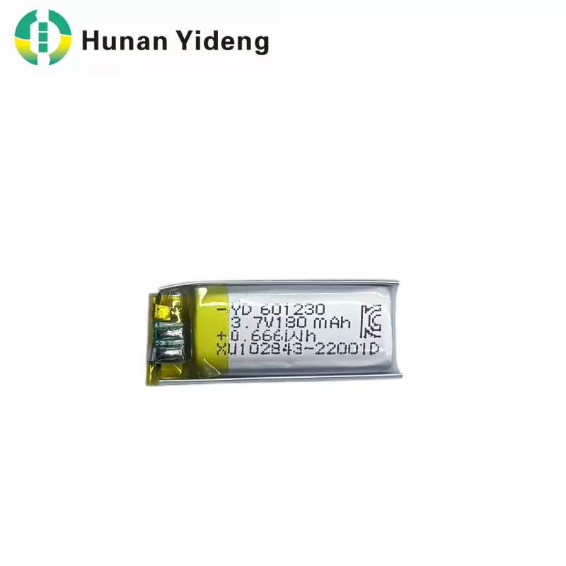 601230 Small Rechargeable Lithium Polymer Lipo Battery