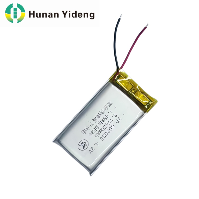 602035 3.7v 400mAh Lithium Ion Battery for Smart Sofa