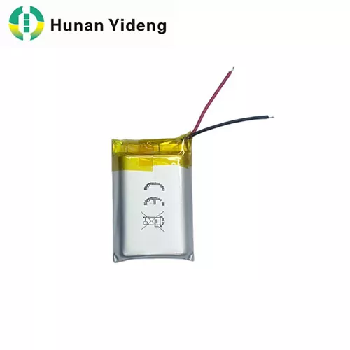 400mAh Li-ion Prismatic Battery for Medical Device and Lamps and Lanterns